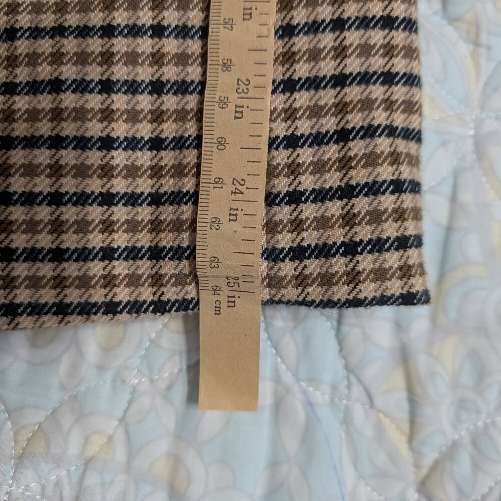Free Assembly Houndstooth Plaid Blazer Womens Small Oversized Lined Classic - Picture 4 of 14